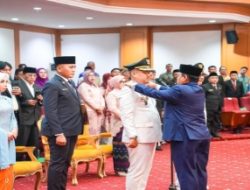 *Pj Gubernur Sultra Lantik Pj Bupati Kolaka, “Pastikan Terlaksananya Program Kerja Nasional*