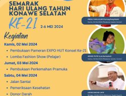 Hut Konsel Ke 21 Tahun di Meriahkan Artis Ibu Kota Serta Dzikir Akbar Bersama Ustadz Das’ad Latif