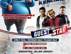 *Ayo Ramaikan Jalan santai bersama Gemoy-nya Kota Kendari berhadiah Umroh dan Sepeda Motor*