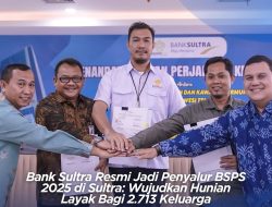 Bank Sultra Resmi jadi Penyalur BSPS 2025 di Sultra, Wujudkan Hunian Layak 2.713 Masyarakat