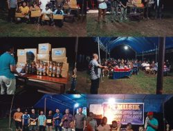 Malam Penutupan Turnamen Olahraga Desa Andaroa & Wowa Andaroa Berlangsung Meriah