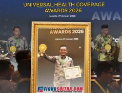 Bupati Konawe, H. Yusran Akbar, Bawa Konawe ke Puncak Pelayanan Kesehatan dengan Penghargaan UHC Awards 2026